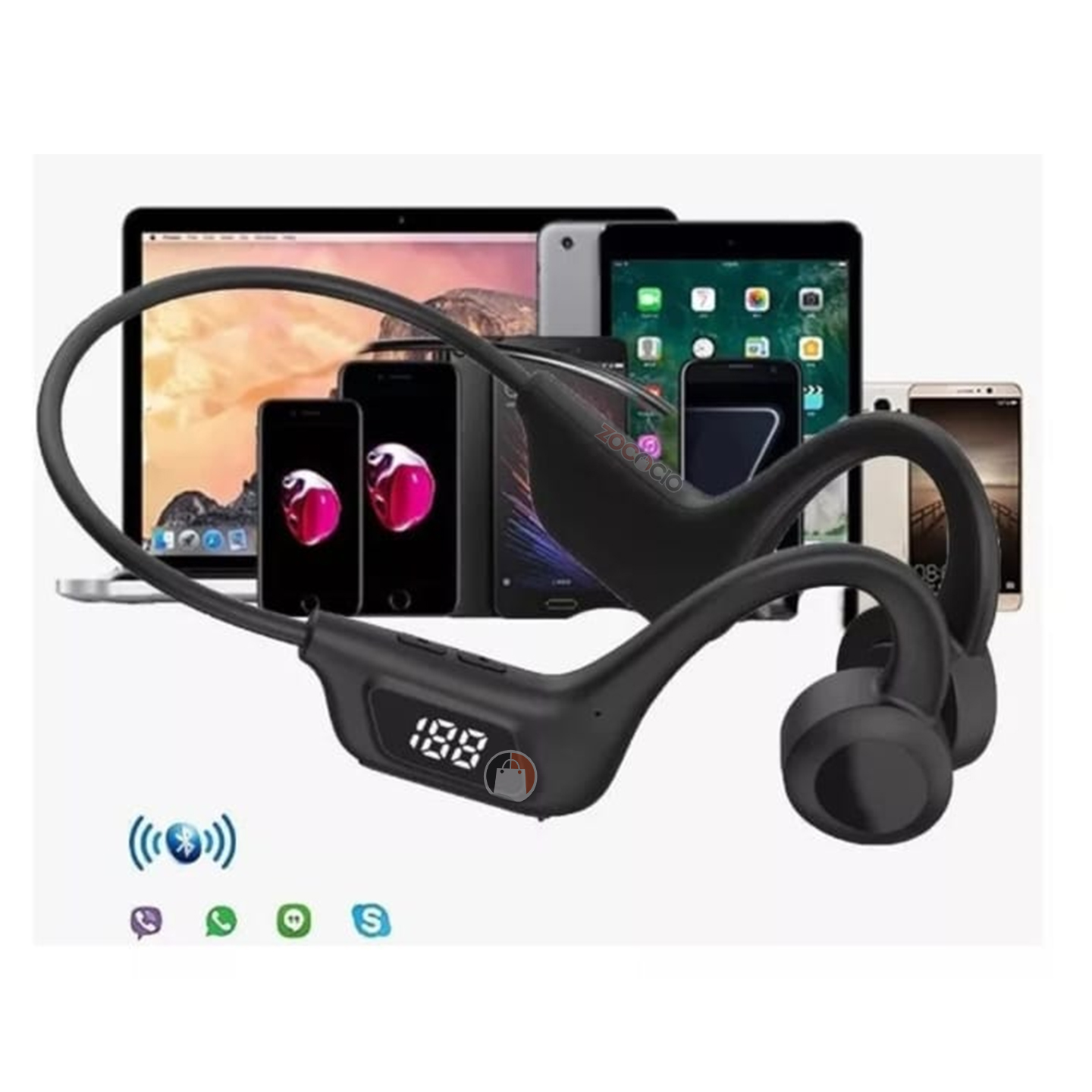 Miniatura 2 de Audífonos Inalámbricos De Conducción Óse